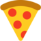 Pizza emoji on Mozilla